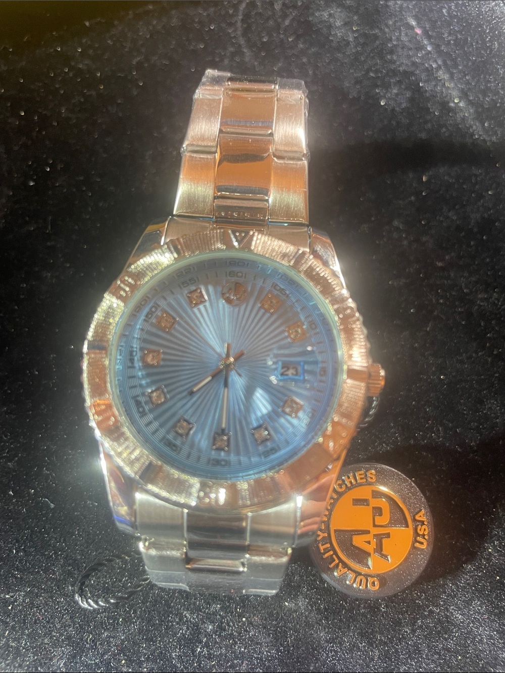 AJ USA Accessories Stainless Steel Men’s Watch